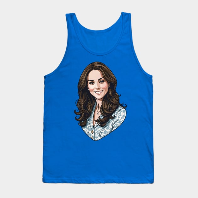 Kate Middleton Tank Top by Sobalvarro